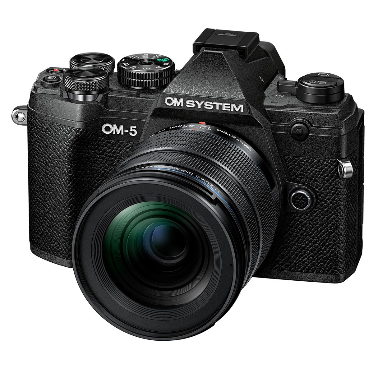 Image of OM SYSTEM OM-5 Mirrorless Camera with M.Zuiko ED 12-45mm f/4.0 PRO Lens