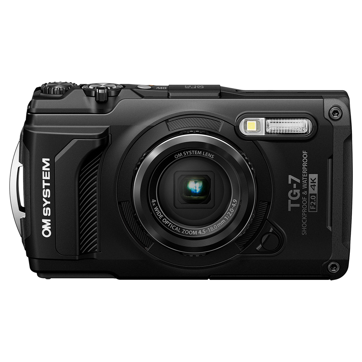 Image of OM SYSTEM OM System Tough TG-7 Digital Camera Black