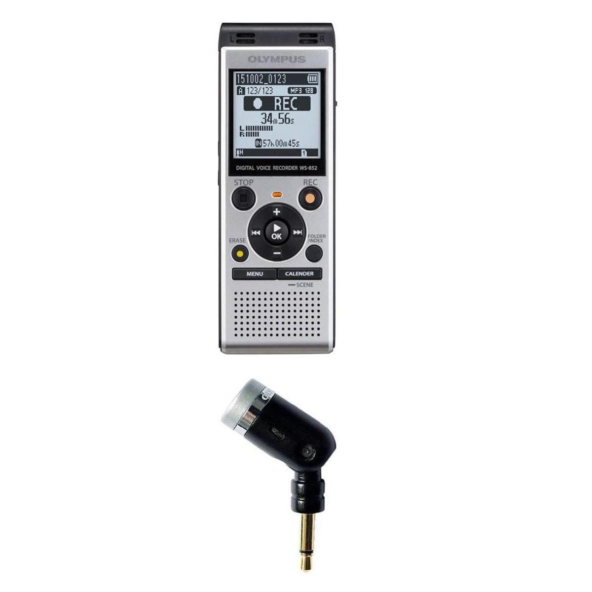 

Olympus 4GB Stereo Digital Voice Recorder, Micro SD Card Slot, AAA Battery