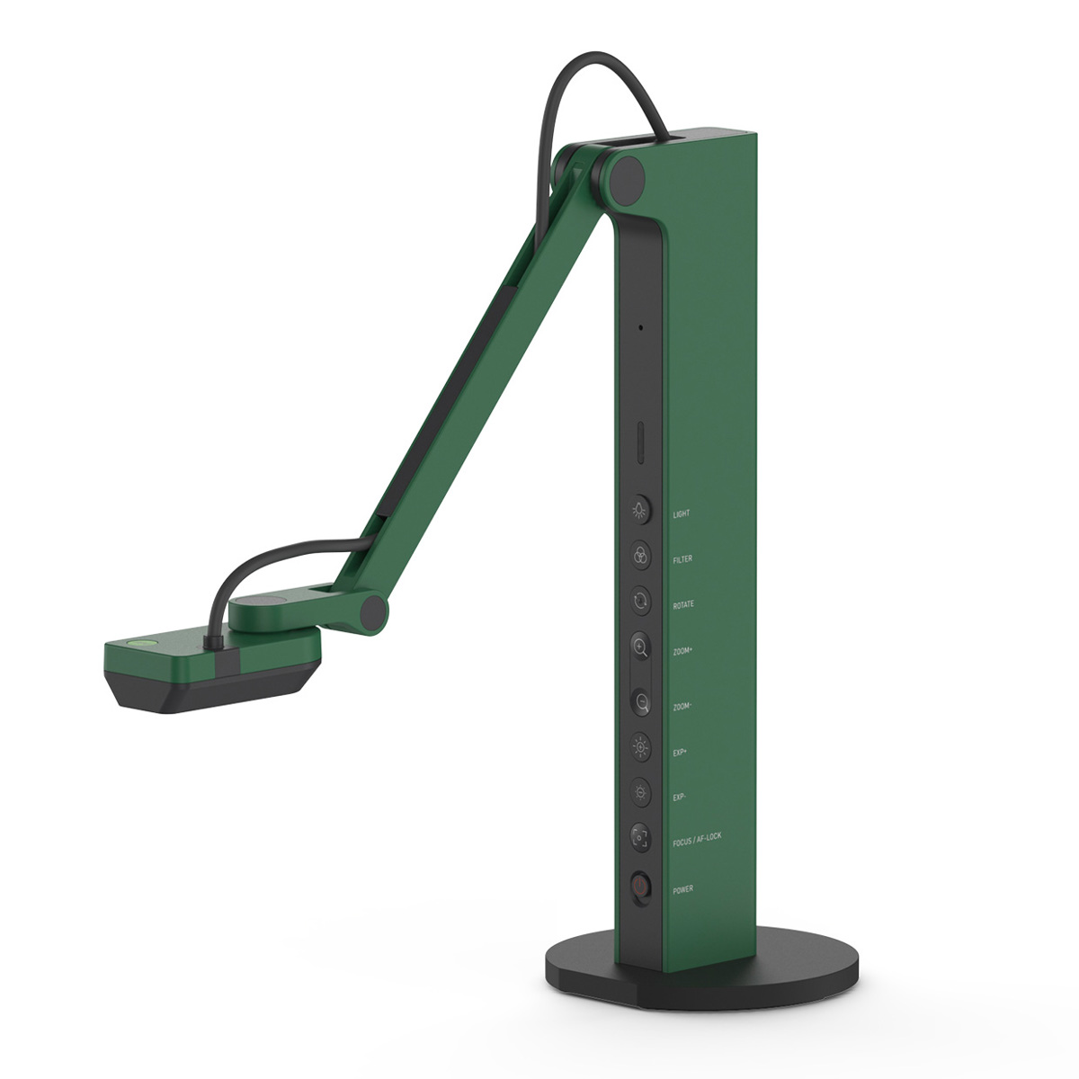 

Ipevo VZ-R 8MP HDMI/USB Dual Mode Document Camera, Emerald Green