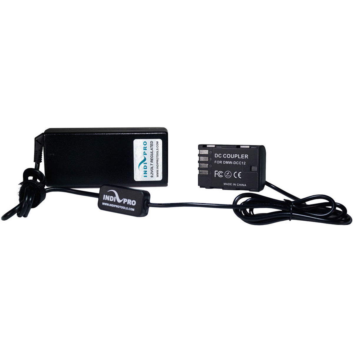 

IndiPRO 8' A/C Power Supply with Dummy Battery for Panasonic GH5 Camera