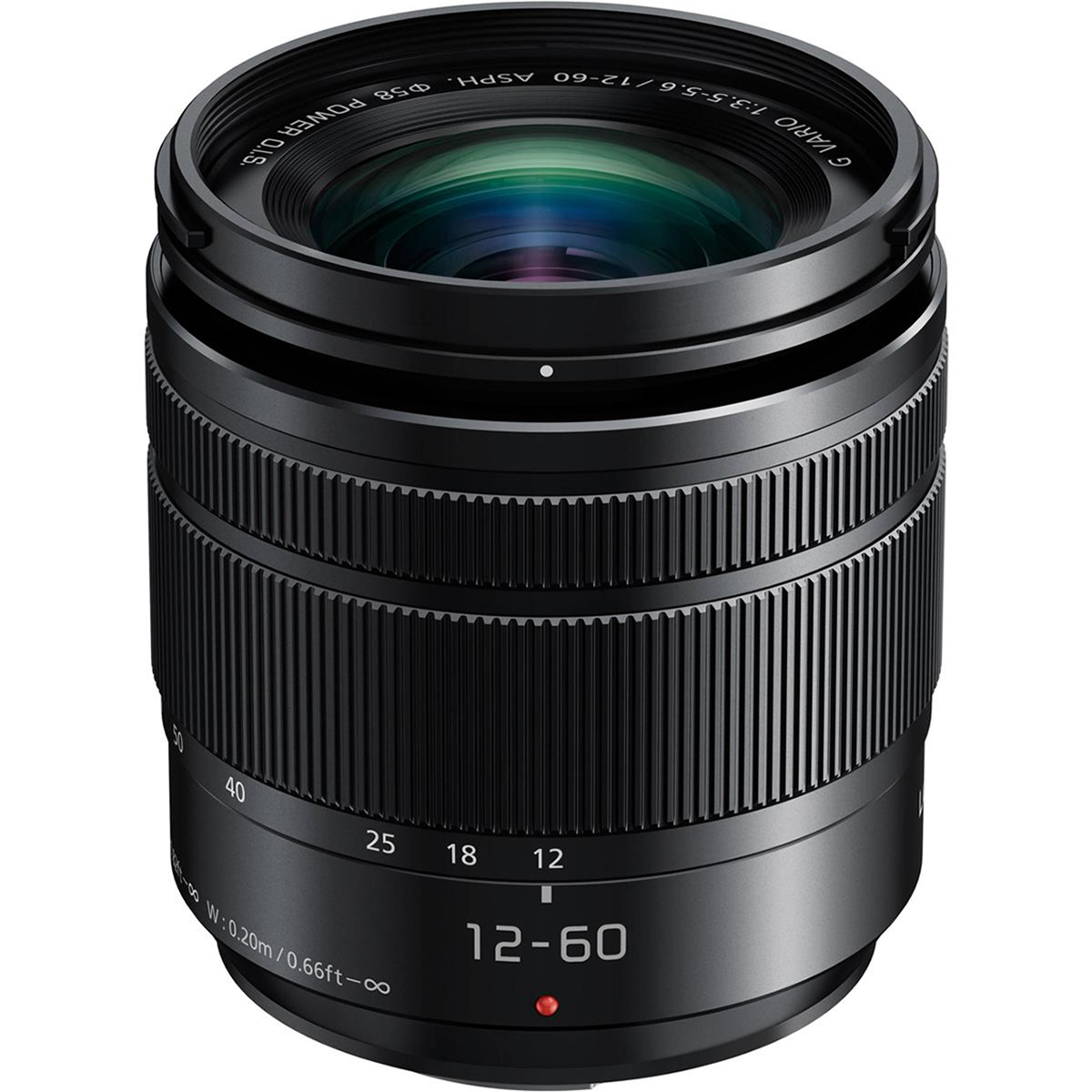 

Panasonic LUMIX G Vario 12-60mm f/3.5-5.6 Aspherical Lens for MFT,Black,Open Box