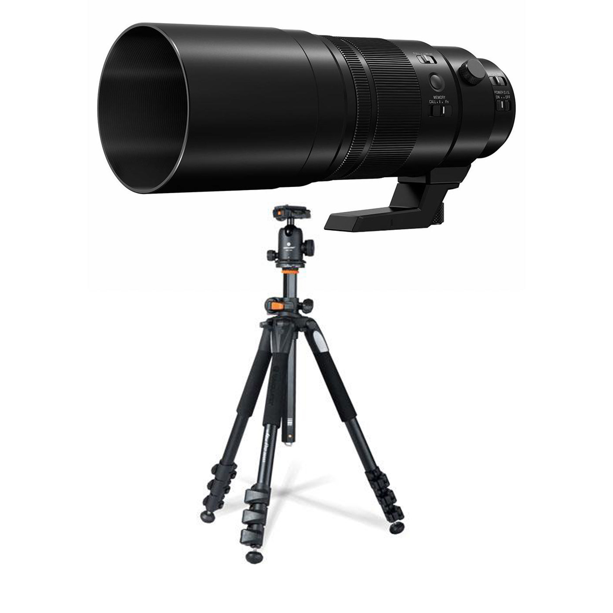 

Panasonic Leica DG Elmarit 200mm f/2.8 Lens for MFT with X-Go Max Tripod Kit
