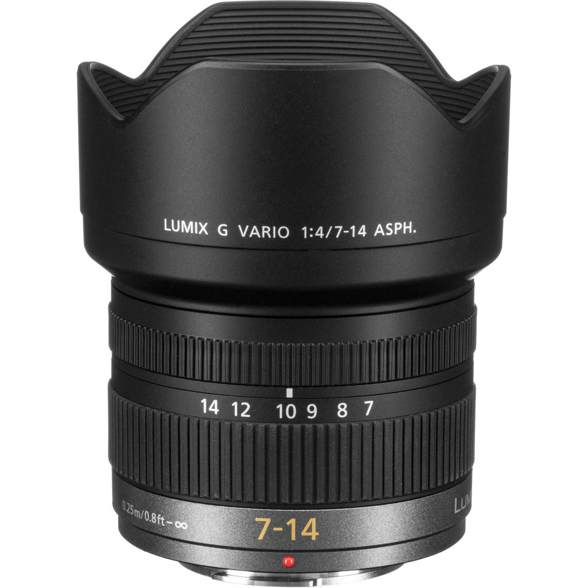 

Panasonic LUMIX G Vario 7-14mm f/4 Aspherical Lens for Micro Four Thirds