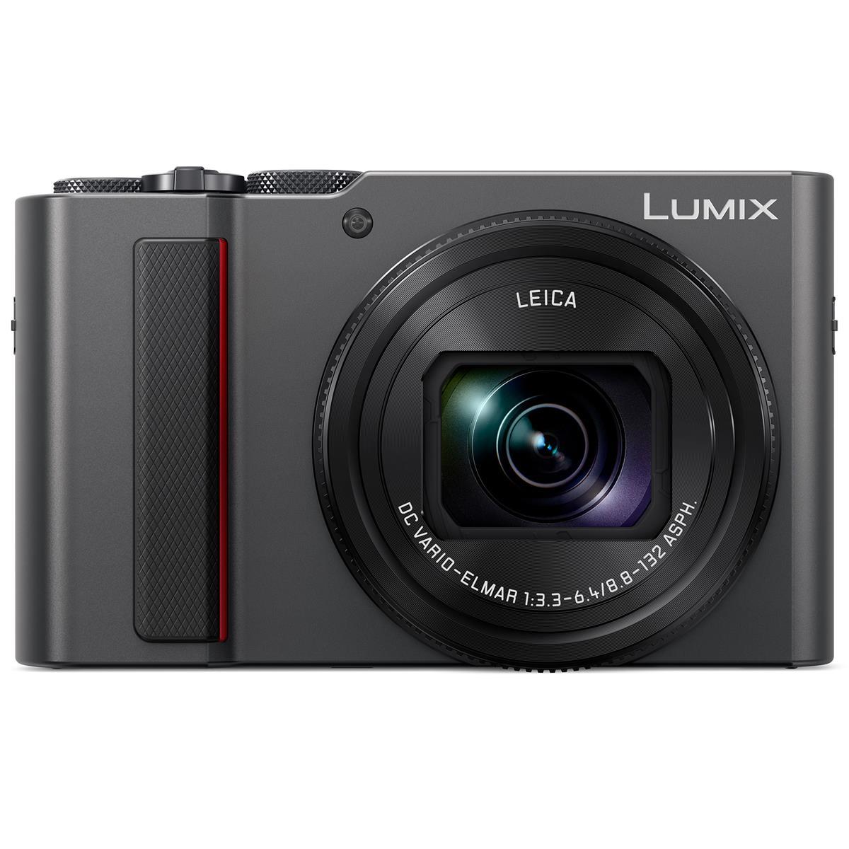 Panasonic Lumix DMC-ZS200 Digital Camera, Silver