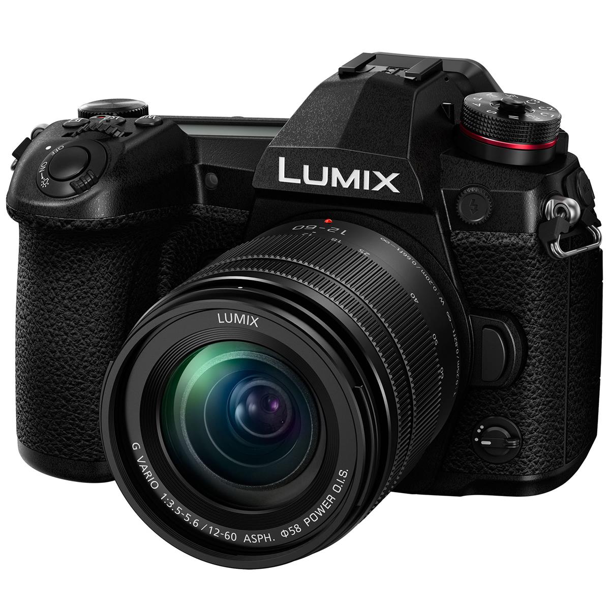 Image of Panasonic Lumix G9 Mirrorless Camera with Lumix G Vario 12-60mm f/3.5-5.6 Lens