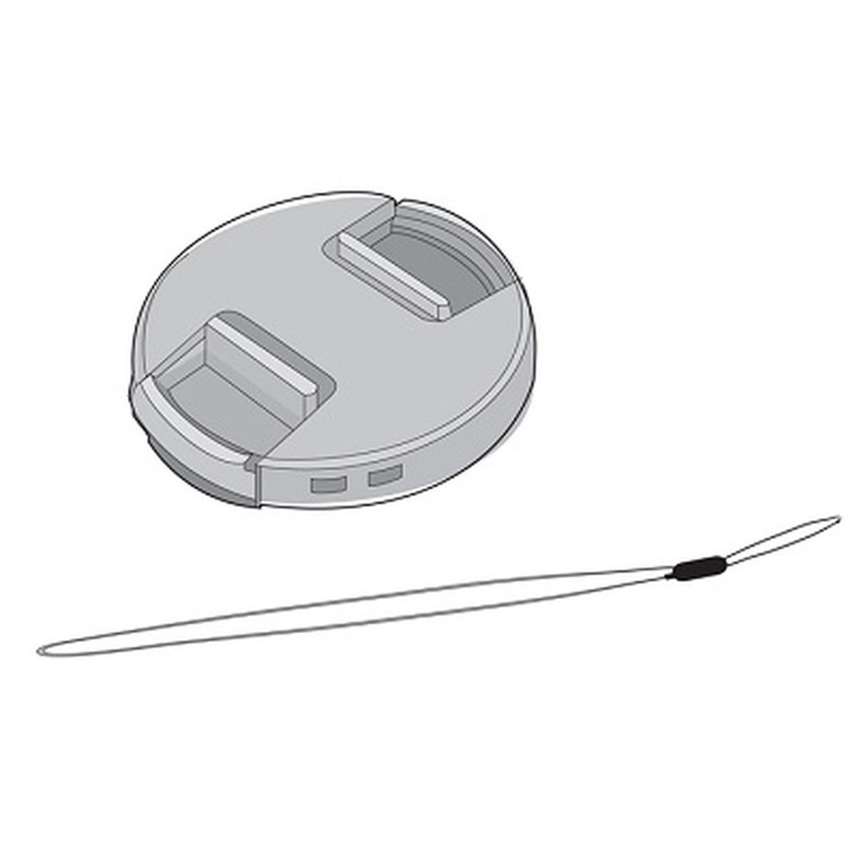 

Panasonic VYQ5607 Front Lens Cap for Panasonic DMC-FZ200 Digital Camera