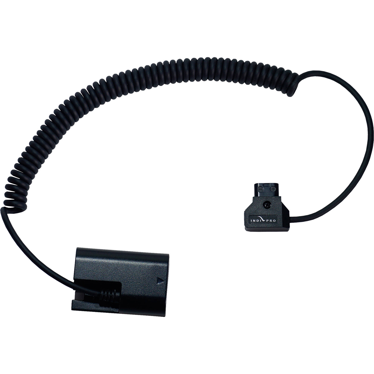 

IndiPRO D-Tap to LP-E6 Coiled Dummy Battery Cable for Canon R5 C Cameras