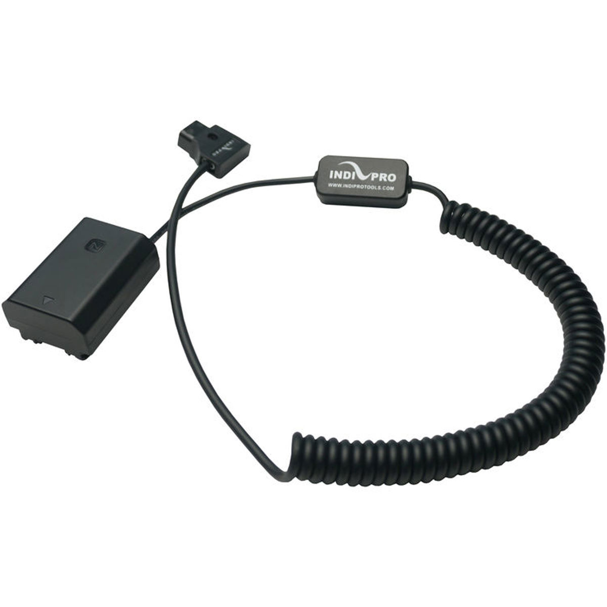 Photos - Cable (video, audio, USB) IndiPRO 24" - 36" Coiled D-Tap to Sony NP-FZ100 Type Dummy Batte