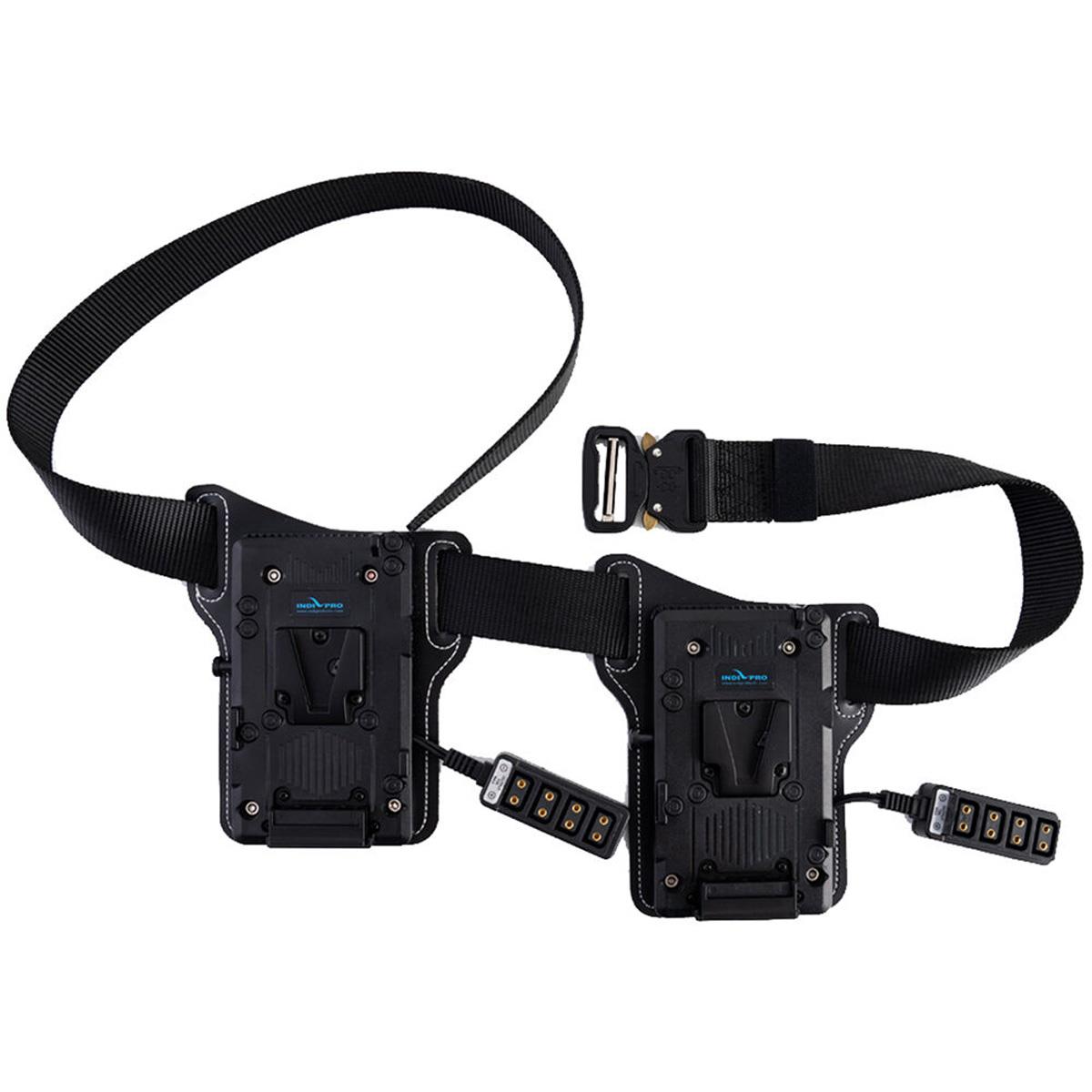 Image of IndiPRO Dual V-Mount Battery Belt with 10-Way D-Tap Outputs