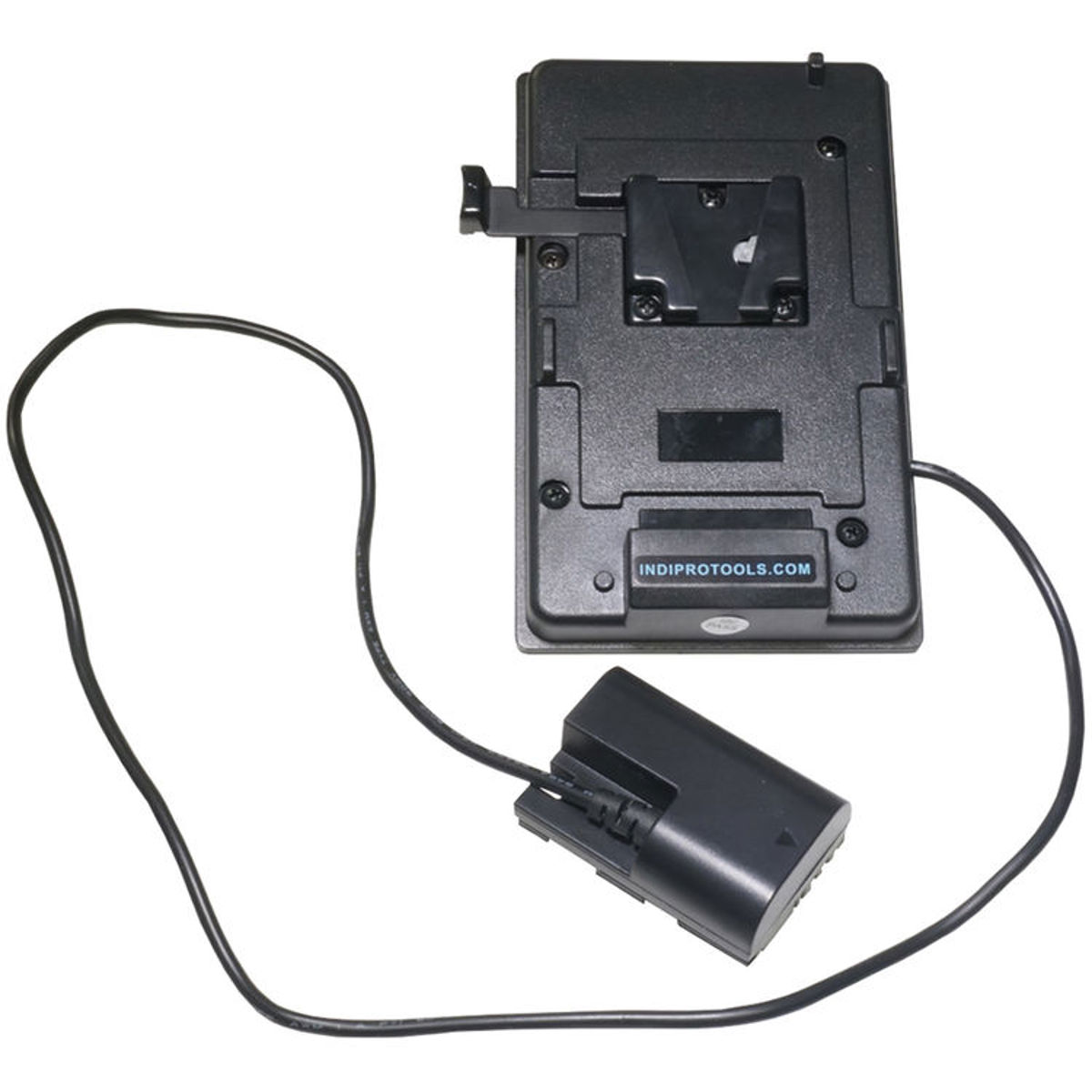 

IndiPRO V-Mount Plate to Canon LP-E6 Dummy Battery with 1/4-20 Insert