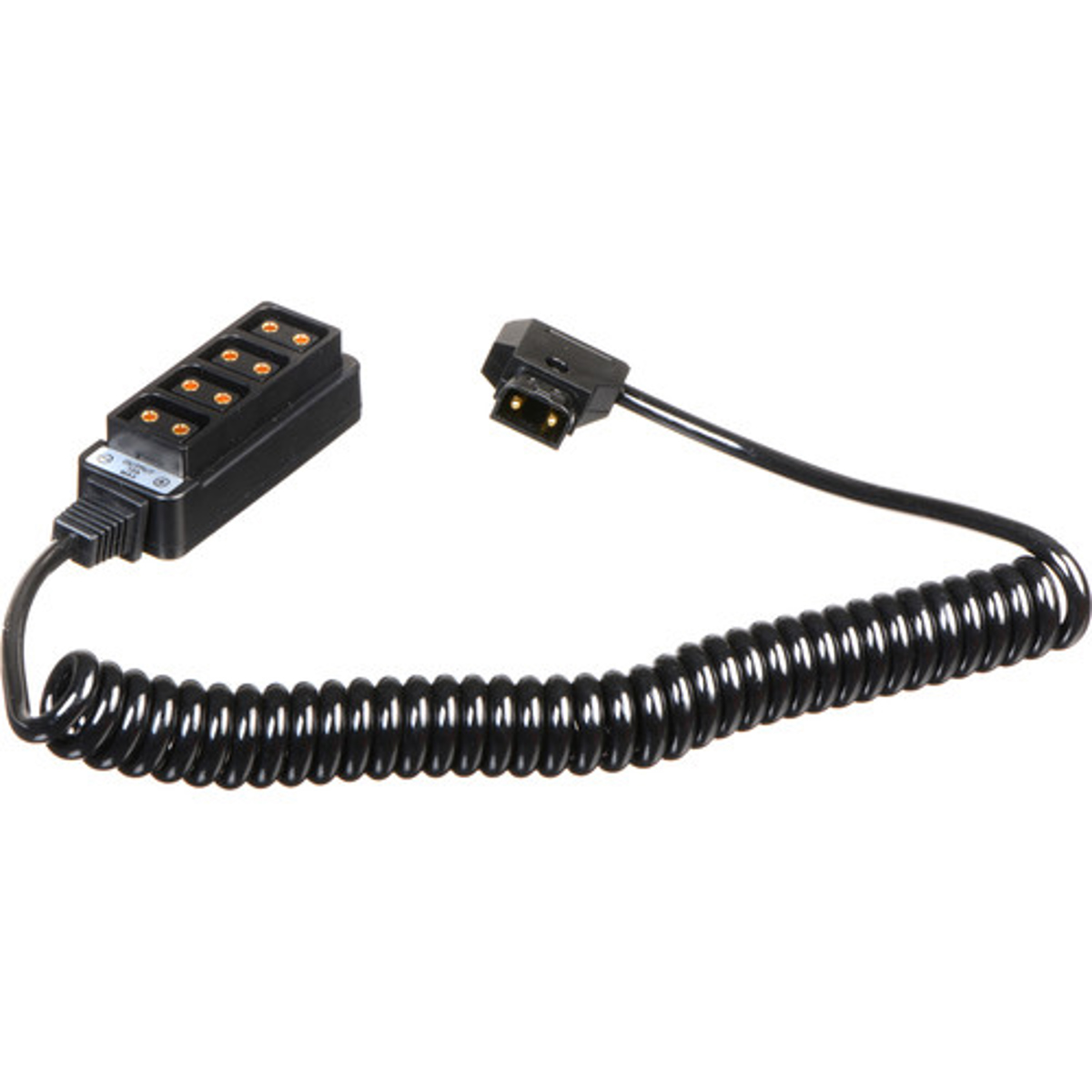 

IndiPRO 4-Way D-Tap Splitter Cable Converter with 20-36" Premium Coiled Cable