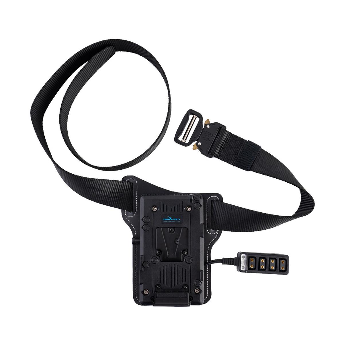 Image of IndiPRO Universal V-Mount Battery Belt with 5-Way D-Tap Outputs