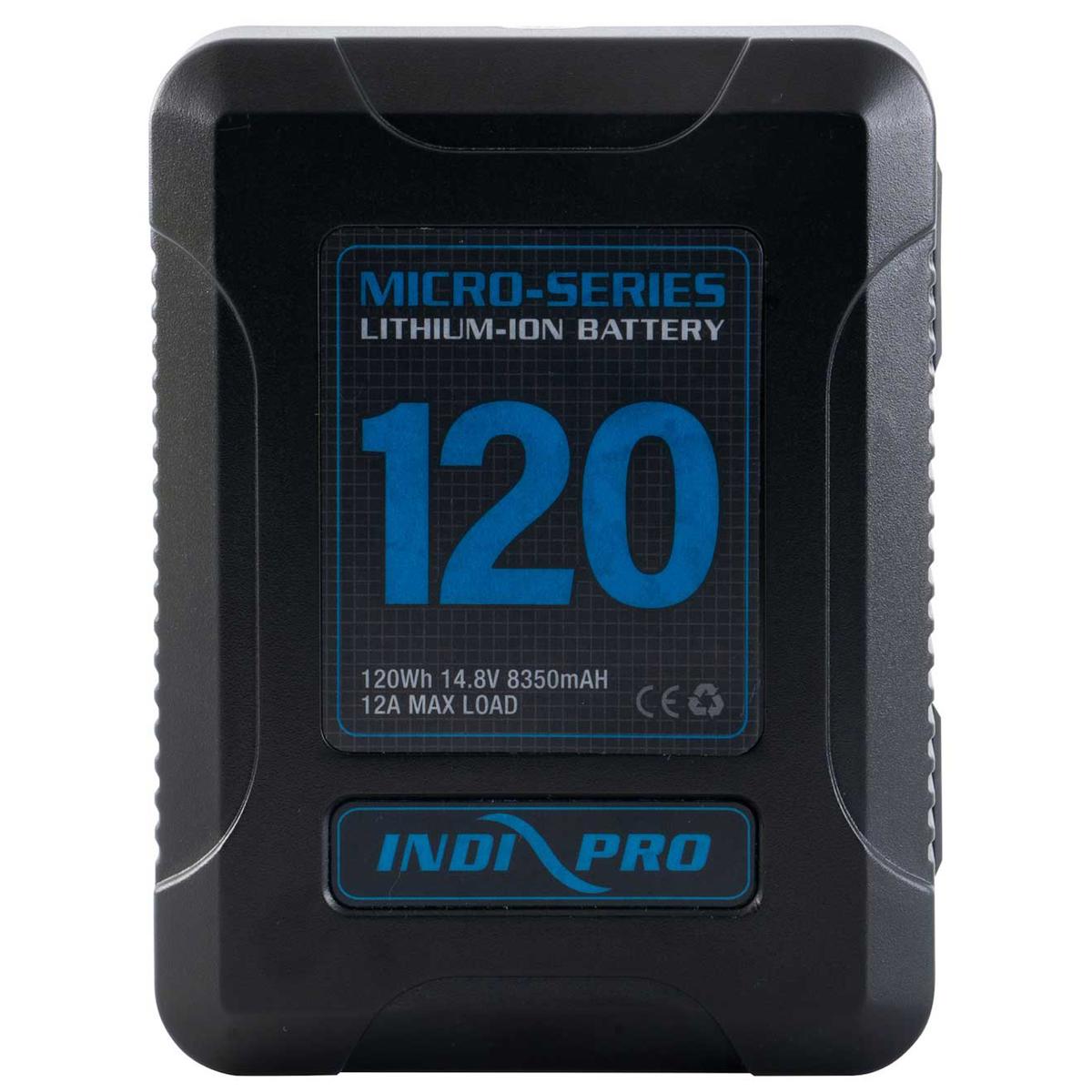 

IndiPRO Micro-Series 120Wh V-Mount Li-Ion Battery