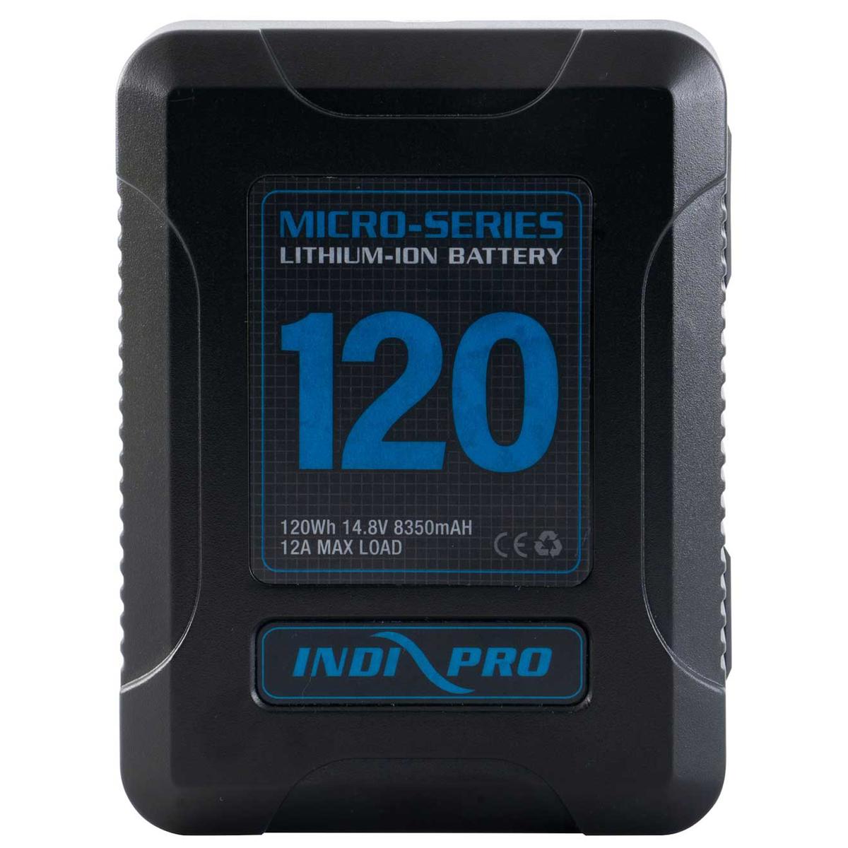 Image of IndiPRO Micro-Series 120Wh V-Mount Li-Ion Battery