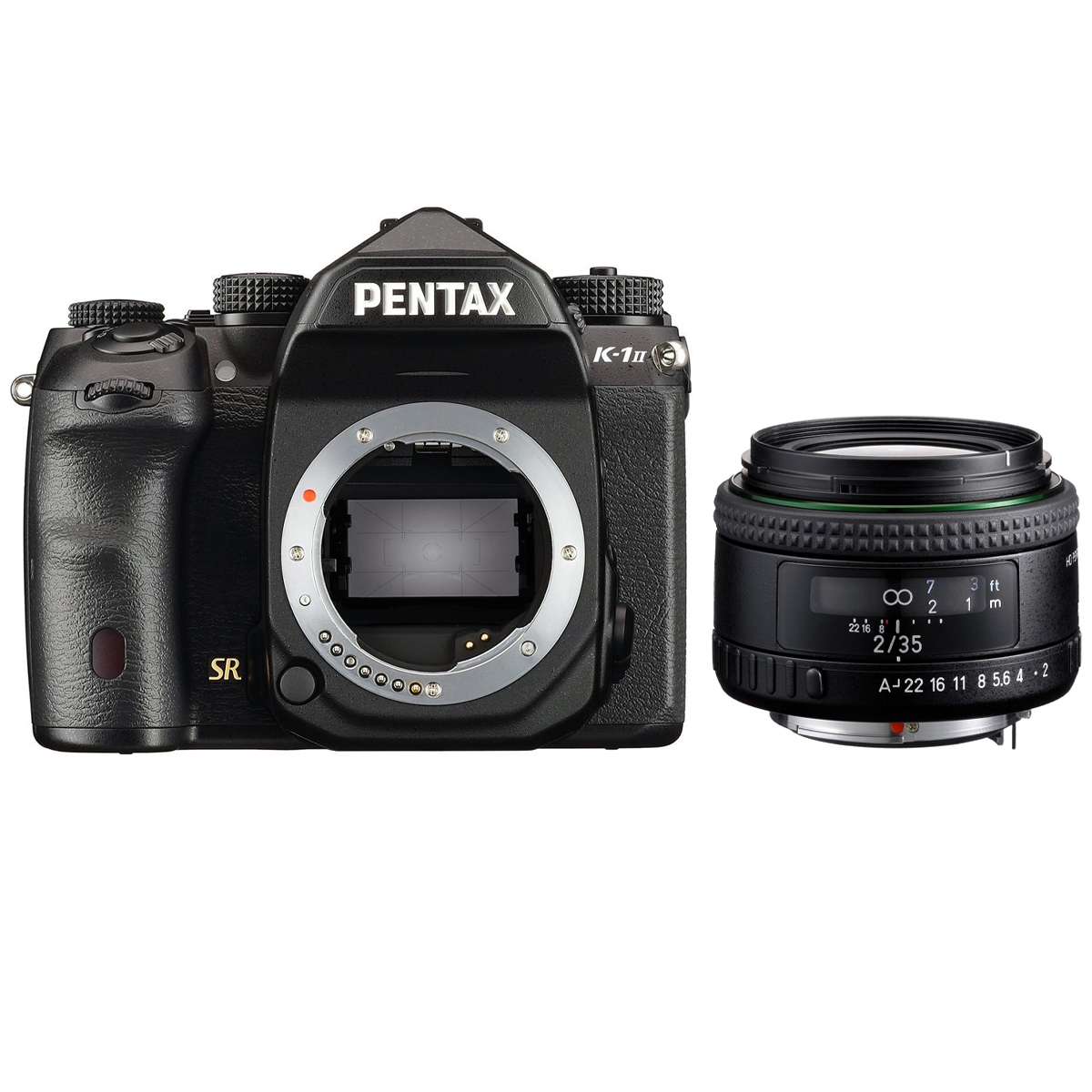 

Pentax K-1 Mark II DSLR Camera with 35mm f/2 Lens