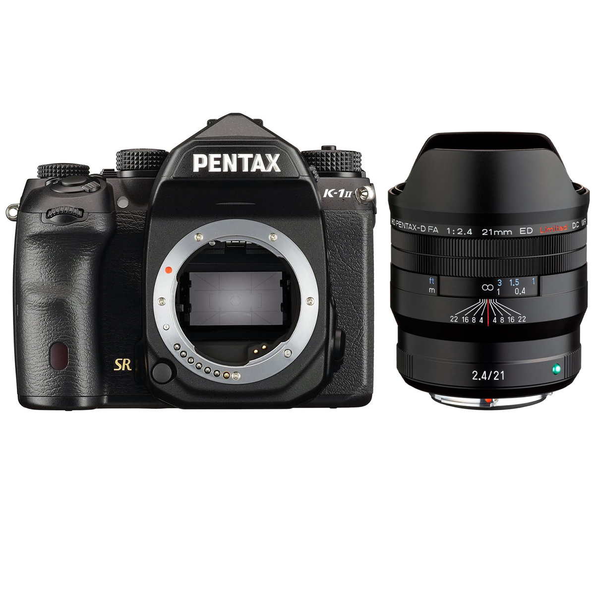 

Pentax K-1 Mark II DSLR Camera with 21mm f/2.4 Lens