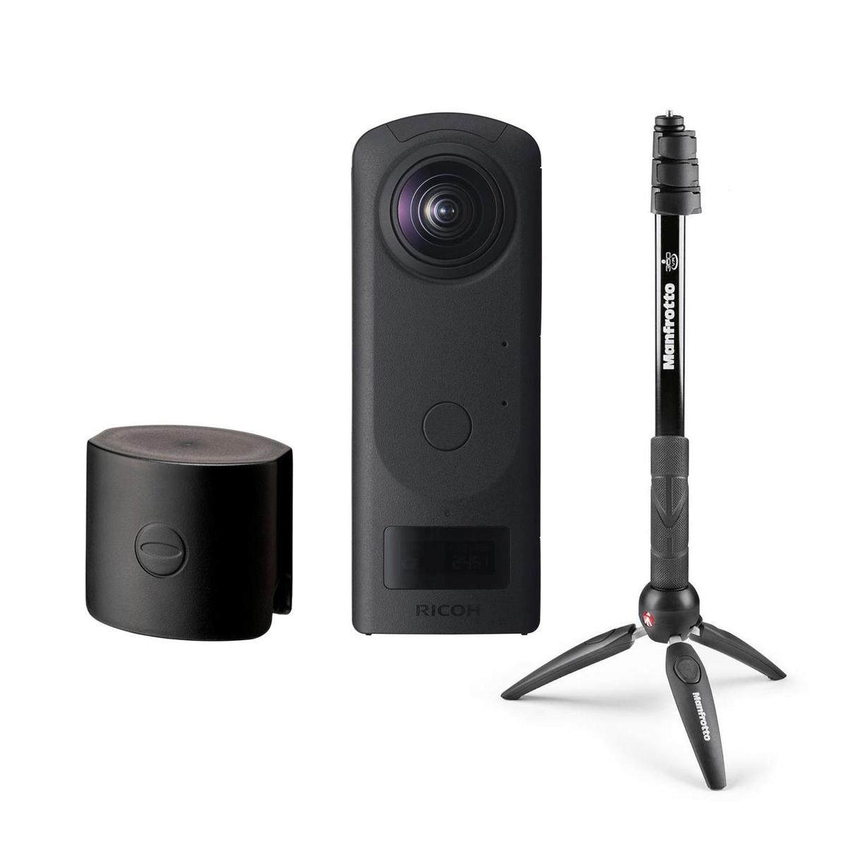 

Ricoh Theta Z1 360 Degree Spherical Panorama Camera, Black W/Manfrto Mini Tripod