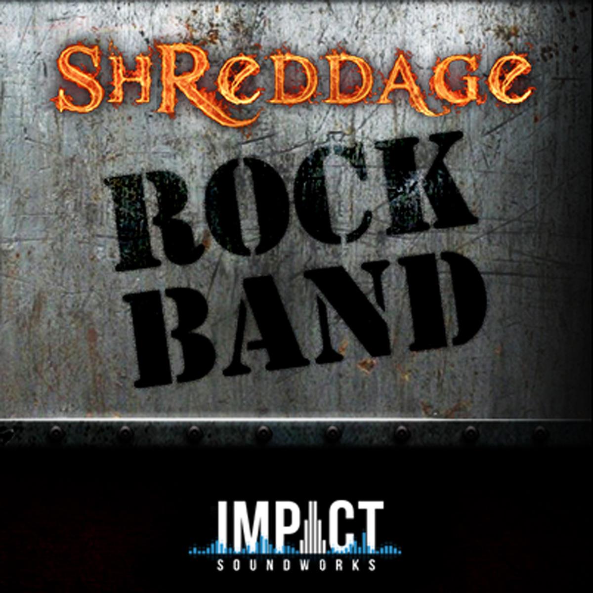 Image of Impact Soundworks Shreddage 3 Rock Band Virtual Instrument Bundle