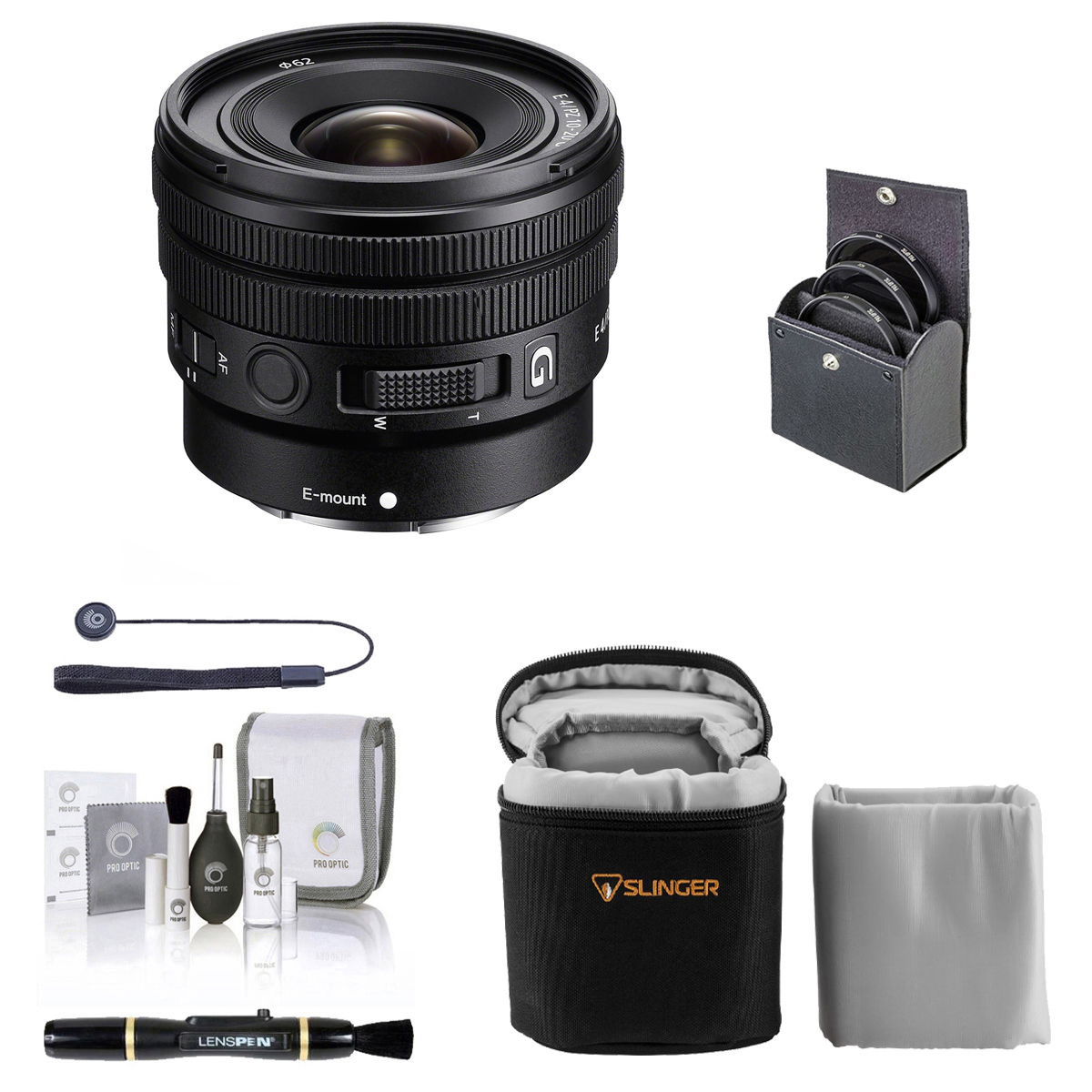 

Sony E 10-20mm f/4 PZ G Lens for Sony E with Essentials Kit