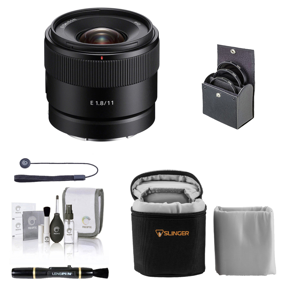 

Sony E 11mm f/1.8 Lens for Sony E with Essentials Kit