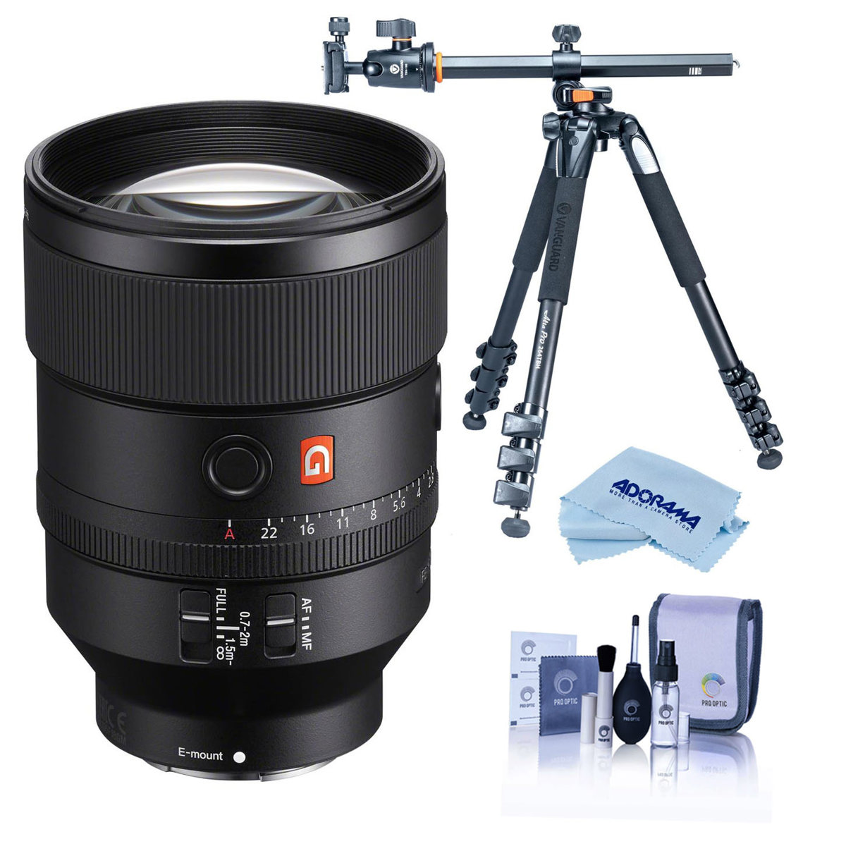 

Sony FE 135mm F1.8 GM Lens for Sony E with Vanguard Alta Pro 264AT Tripod Kit