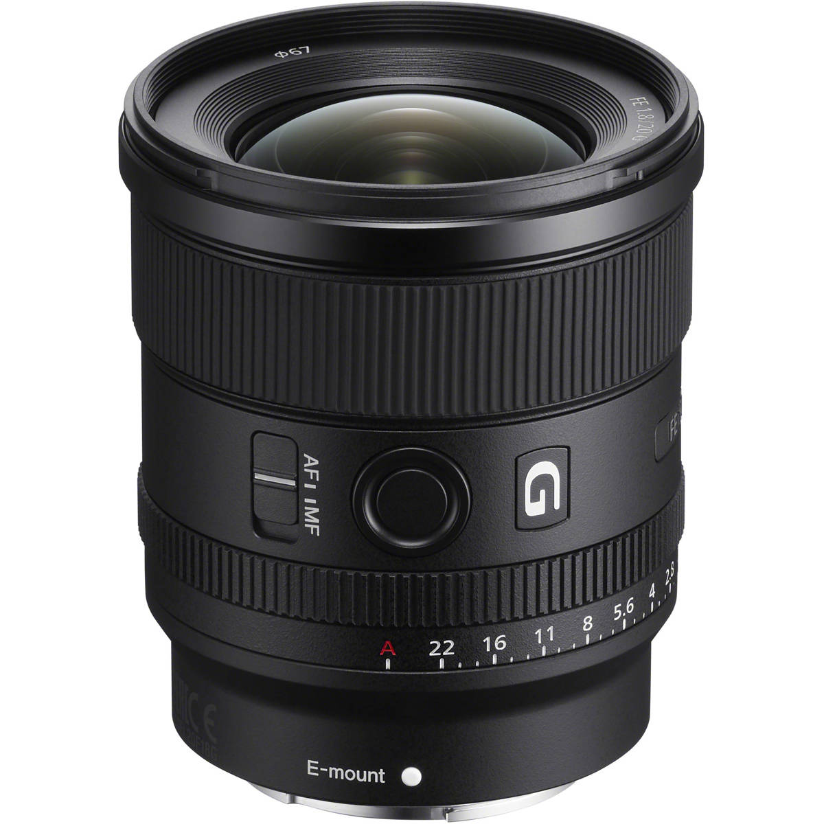 

Sony FE 20mm F1.8 G Full Frame E-Mount Lens