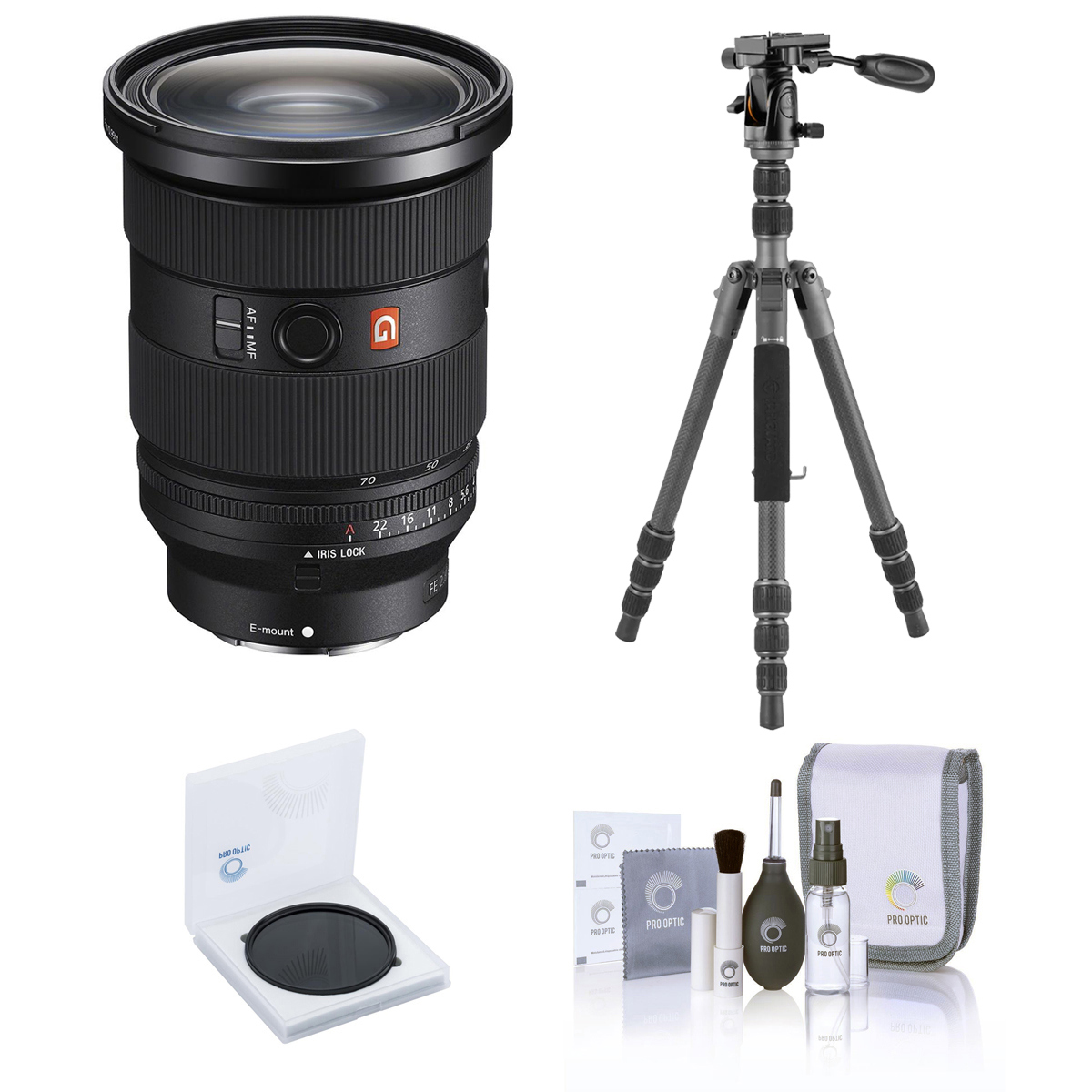 

Sony FE 24-70mm f/2.8 GM II Lens with 3Pod TREK Series Tripod Kit