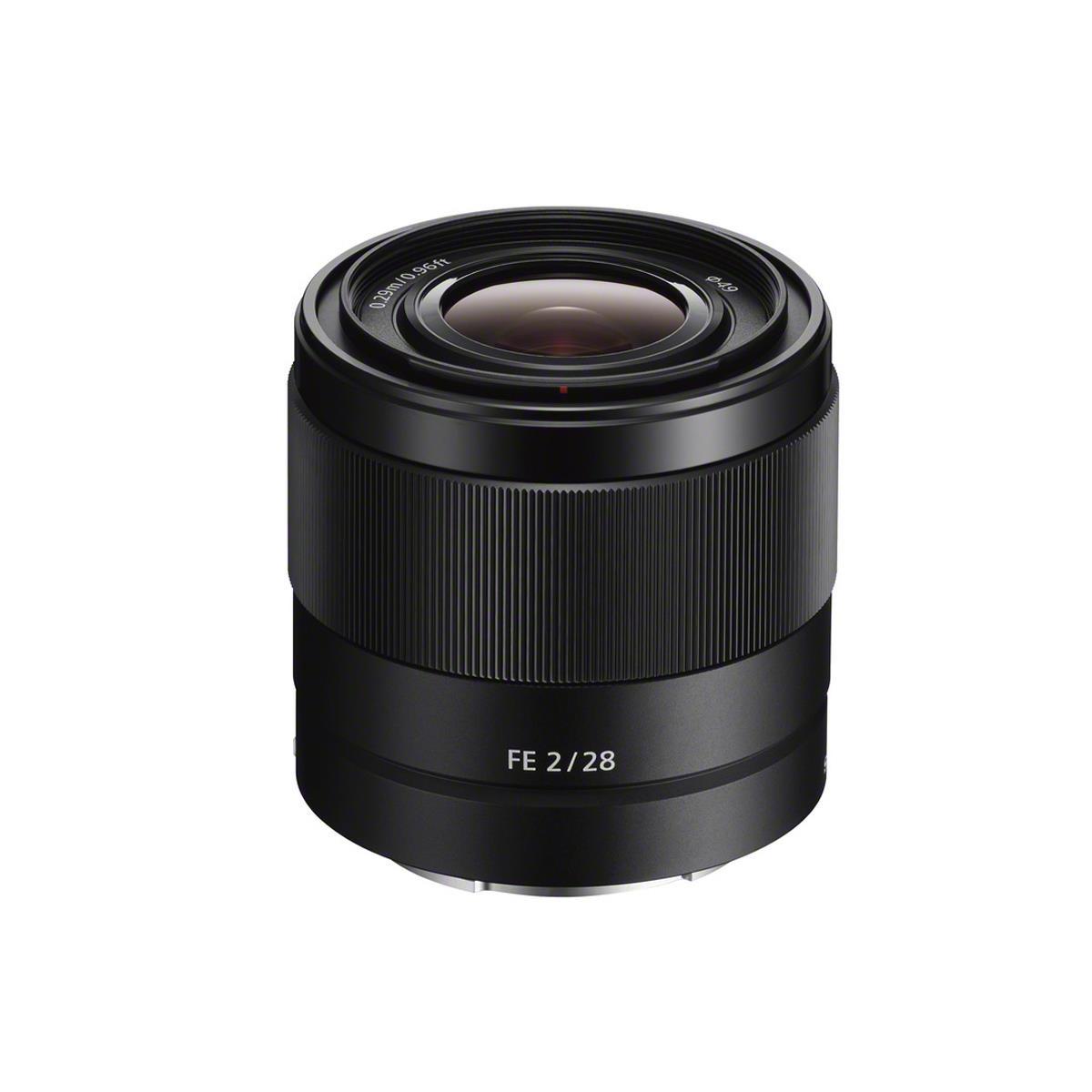 Image of Sony FE 28mm f/2 Lens for Sony E