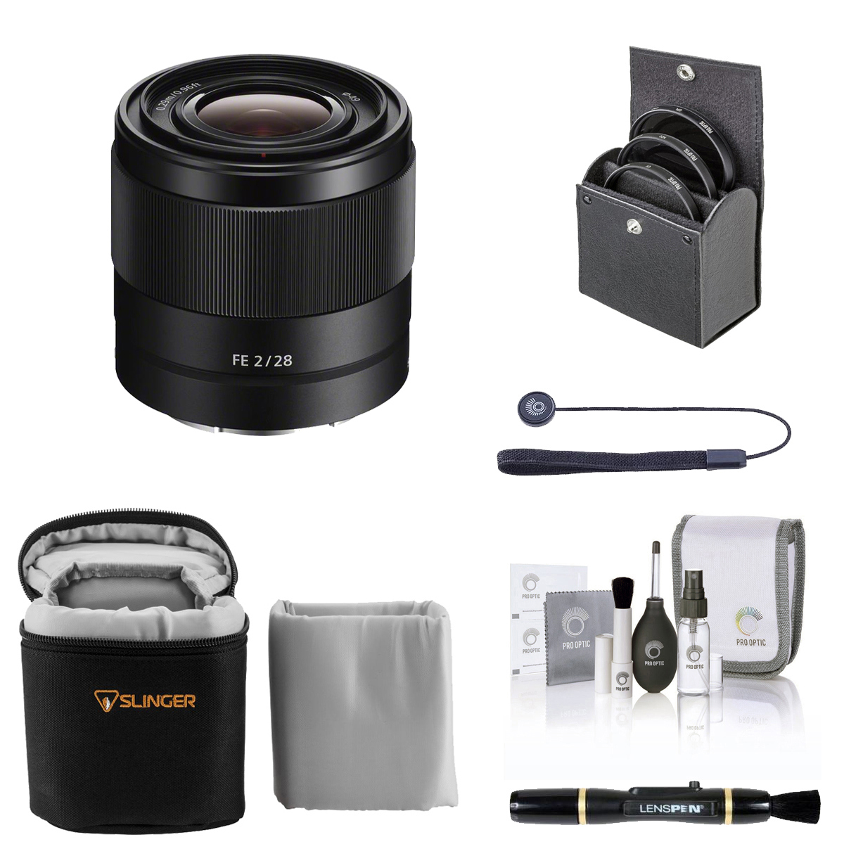 

Sony FE 28mm f/2 Lens for Sony E with Essentials Kit