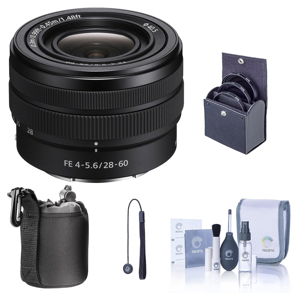 

Sony FE 28-60mm f/4-5.6 Lens with Accessories Kit