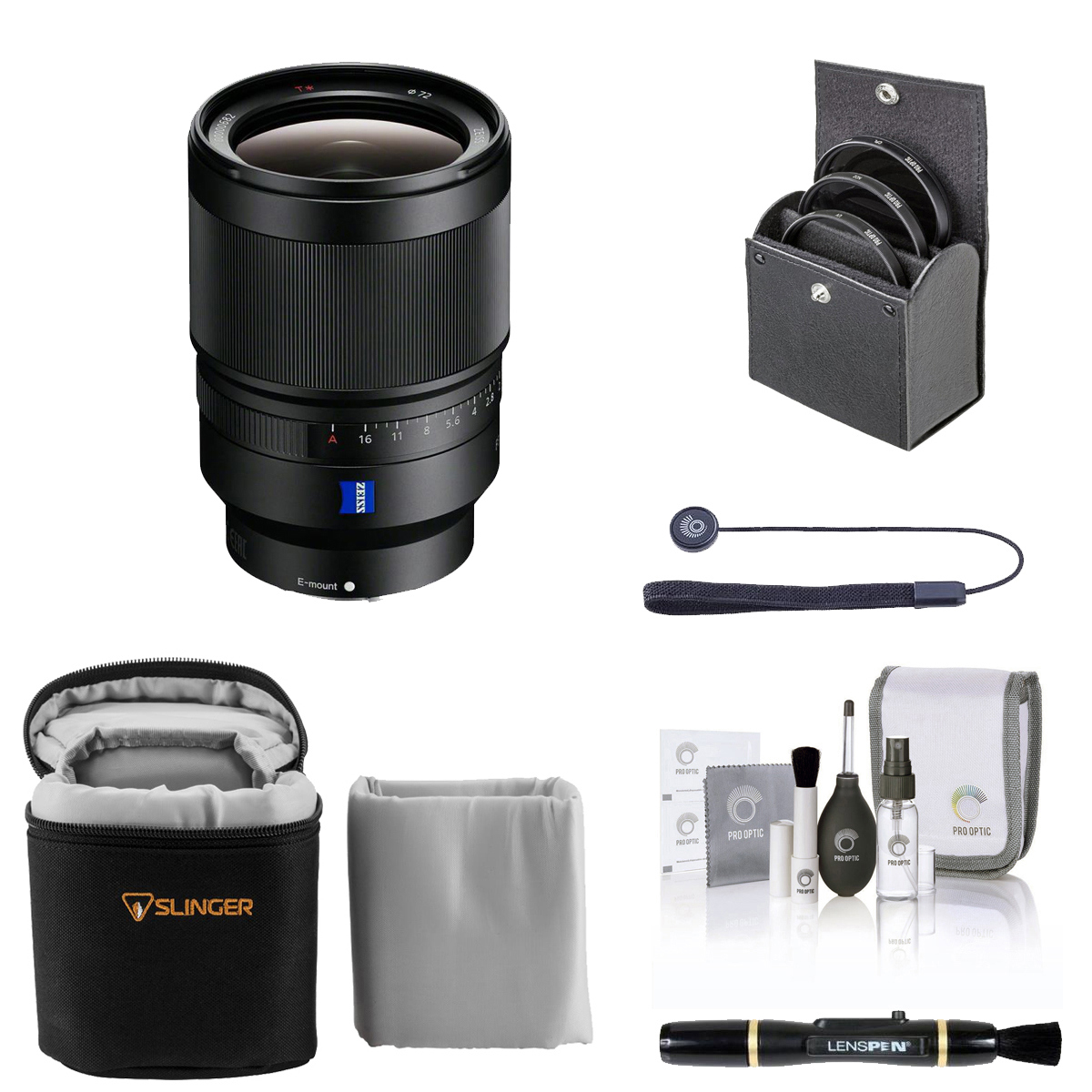 

Sony Distagon T* FE 35mm f/1.4 ZA Lens for Sony E with Essentials Kit