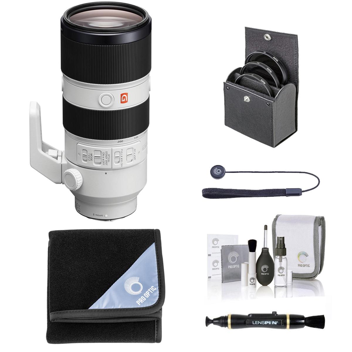 

Sony FE 70-200mm f/2.8 GM OSS Lens for Sony E with Accessories Kit