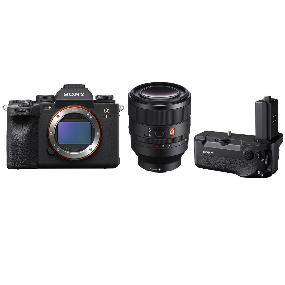 

Sony A1 Mirrorless Camera with FE 50mm f/1.2 GM Lens, VG-C4EM Grip