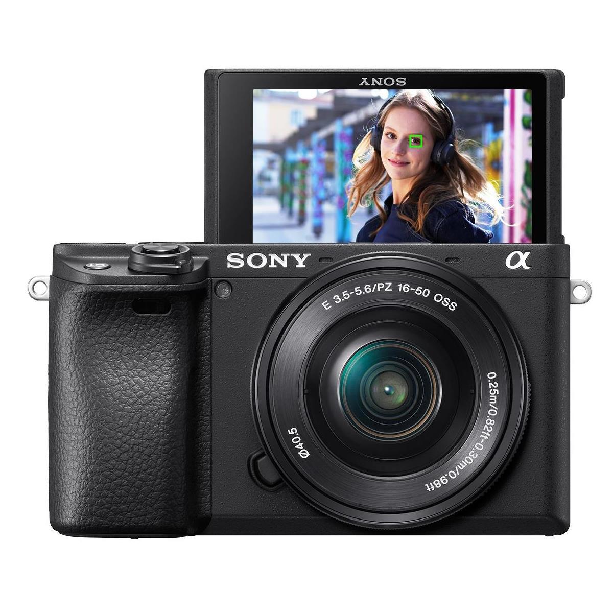 Sony Alpha a6400 Mirrorless Digital Camera with 16-50mm f/3.5-5.6 OSS Lens