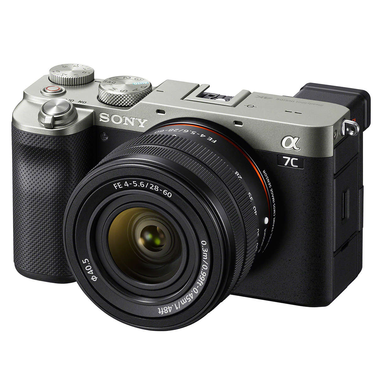 

Sony Alpha 7C Mirrorless Camera with FE 28-60mm f/4-5.6 Lens, Silver