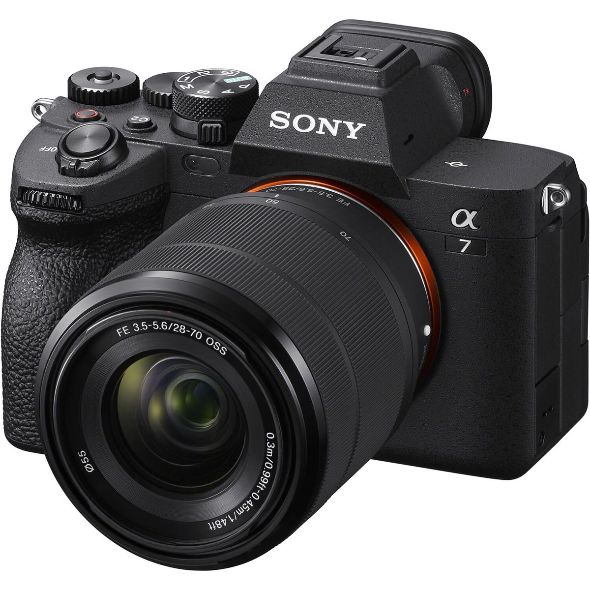 Image of Sony Alpha a7 IV Mirrorless Camera with FE 28-70mm Lens