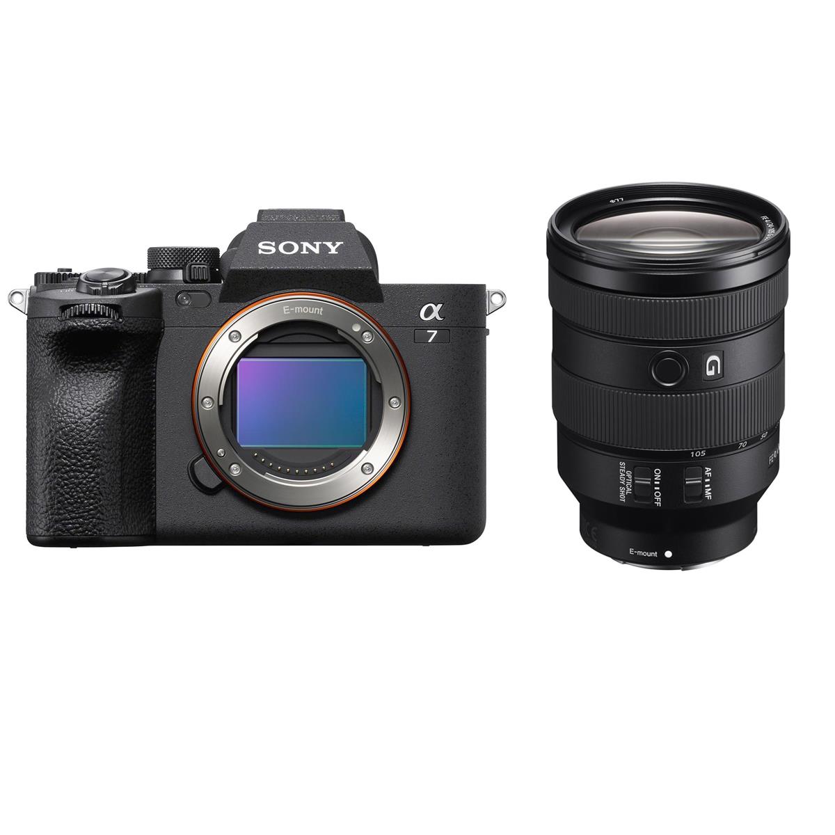 Image of Sony Alpha a7 IV Mirrorless Camera with FE 24-105mm f/4 G OSS Lens