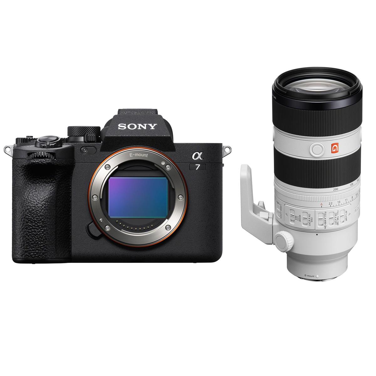 Sony Alpha a7 IV Mirrorless Digital Camera with FE 70-200mm f/2.8 GM OSS II Lens