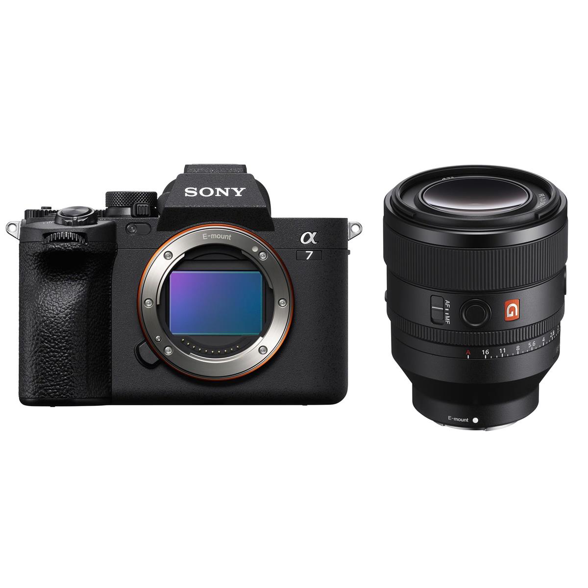 Sony Alpha a7 IV Mirrorless Digital Camera with FE 50mm f/1.2 G Master Lens