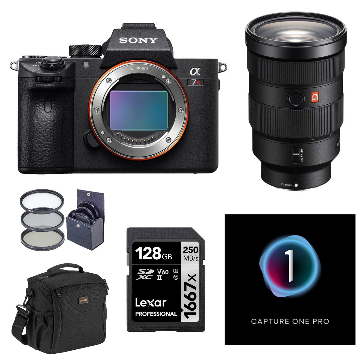 

Sony Alpha a7R III Mirrorless Camera (V2) w/24-70mm f/2.8 GM Lens, Capture One