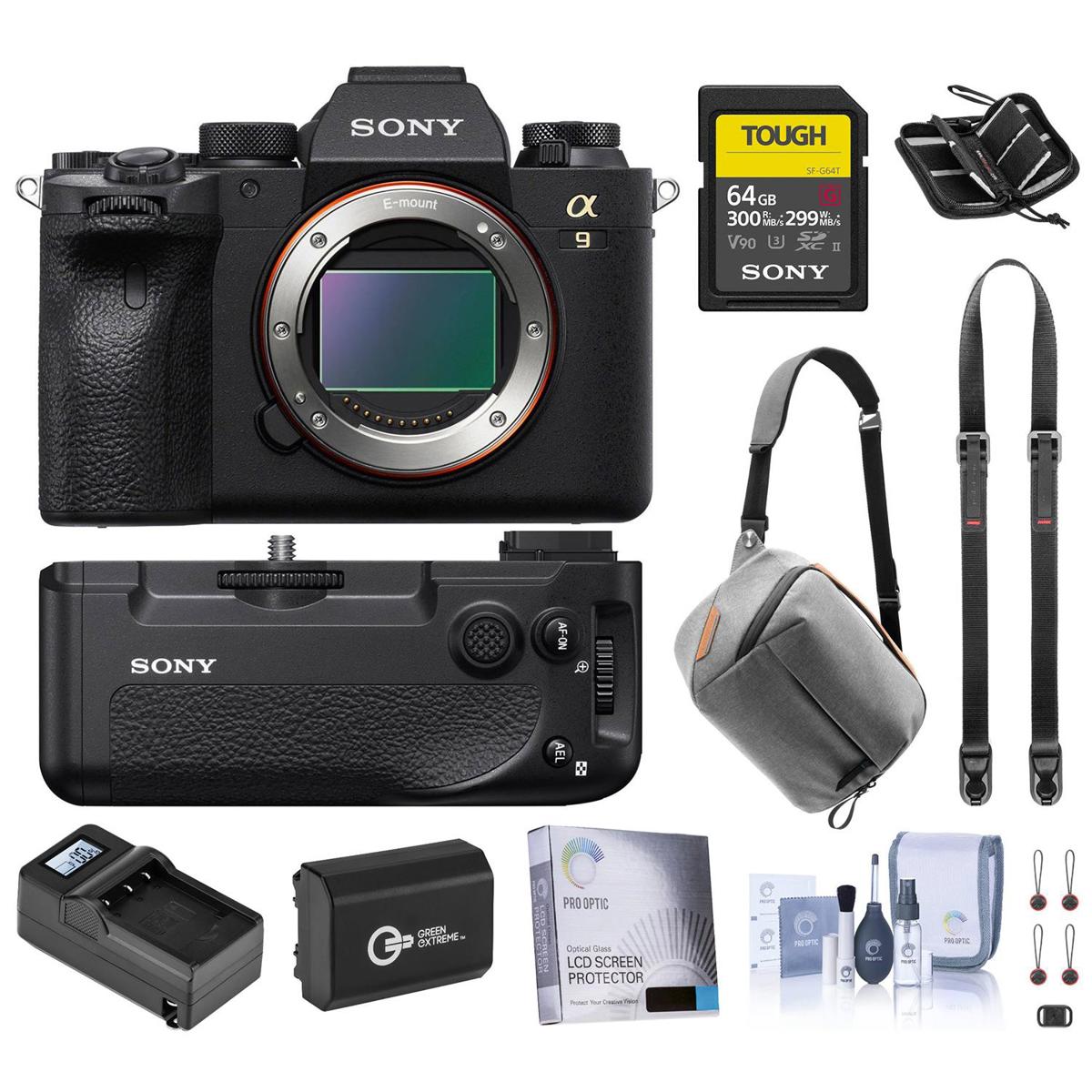 

Sony Alpha a9 II Mirrorless Digital Camera Body, Bundle with Battery Grip