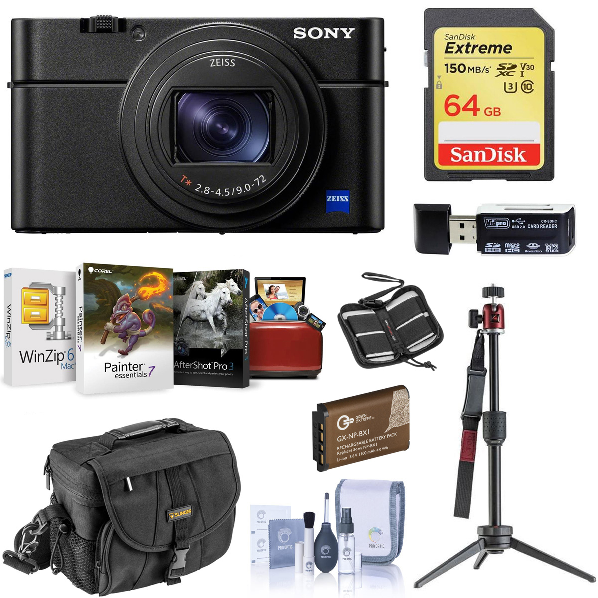

Sony Cyber-shot DSC-RX100 VII Digital Camera With Free Mac Accessory Bundle