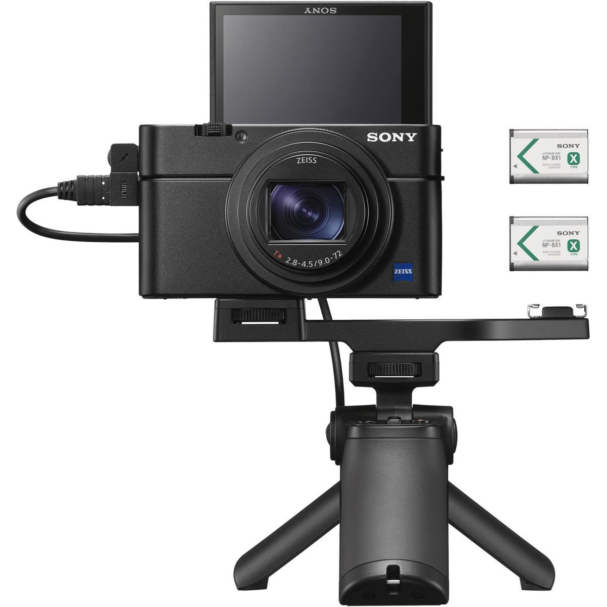 

Sony Cyber-shot DSC-RX100 VII Digital Camera with Shooting Grip Kit