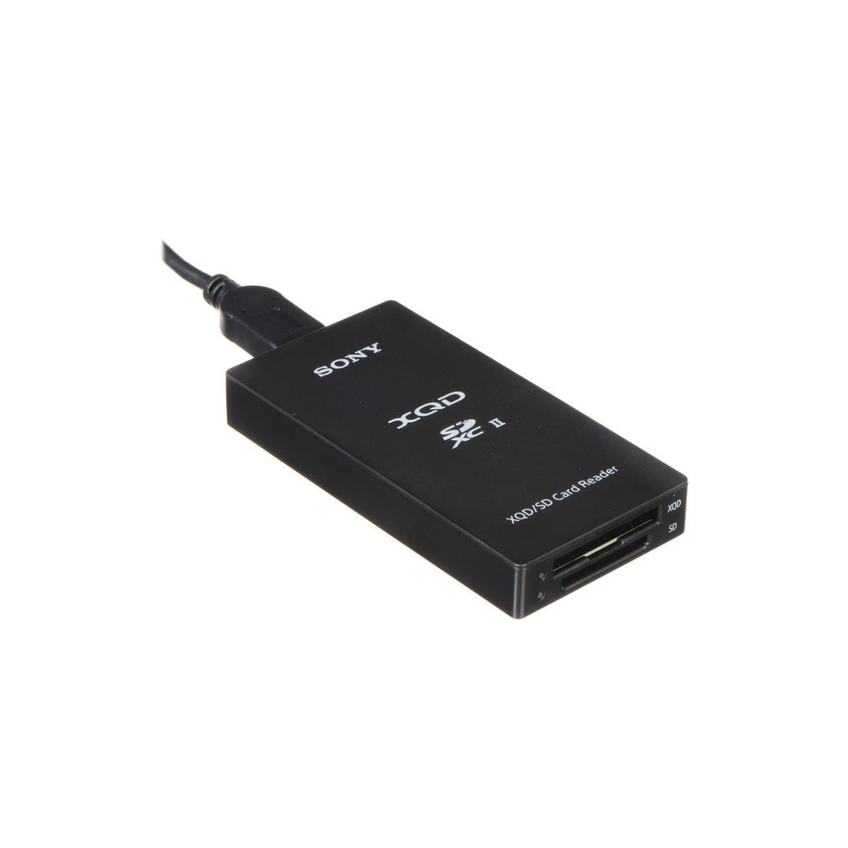 Image of Sony MRW-E90 Dual XQD/SD USB 3.1 Memory Card Reader