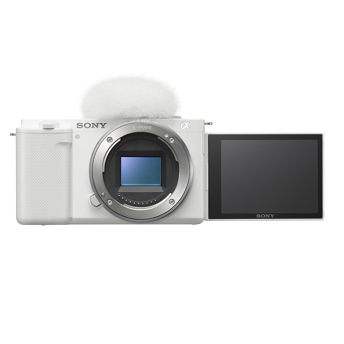 Sony ZV-E10 Mirrorless Camera Body, White