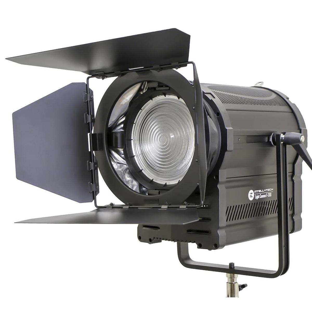 

Sony Intellytech Light Cannon Kit with F-300 Bi-Color 300W LED Fresnel, Silver/Black