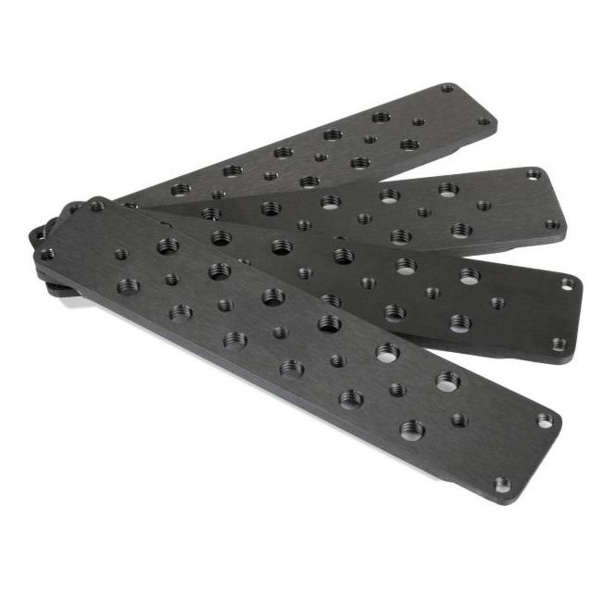 

Inovativ Integrated Threaded Rail Plates for Voyager NXT Series Carts, 4-Pack