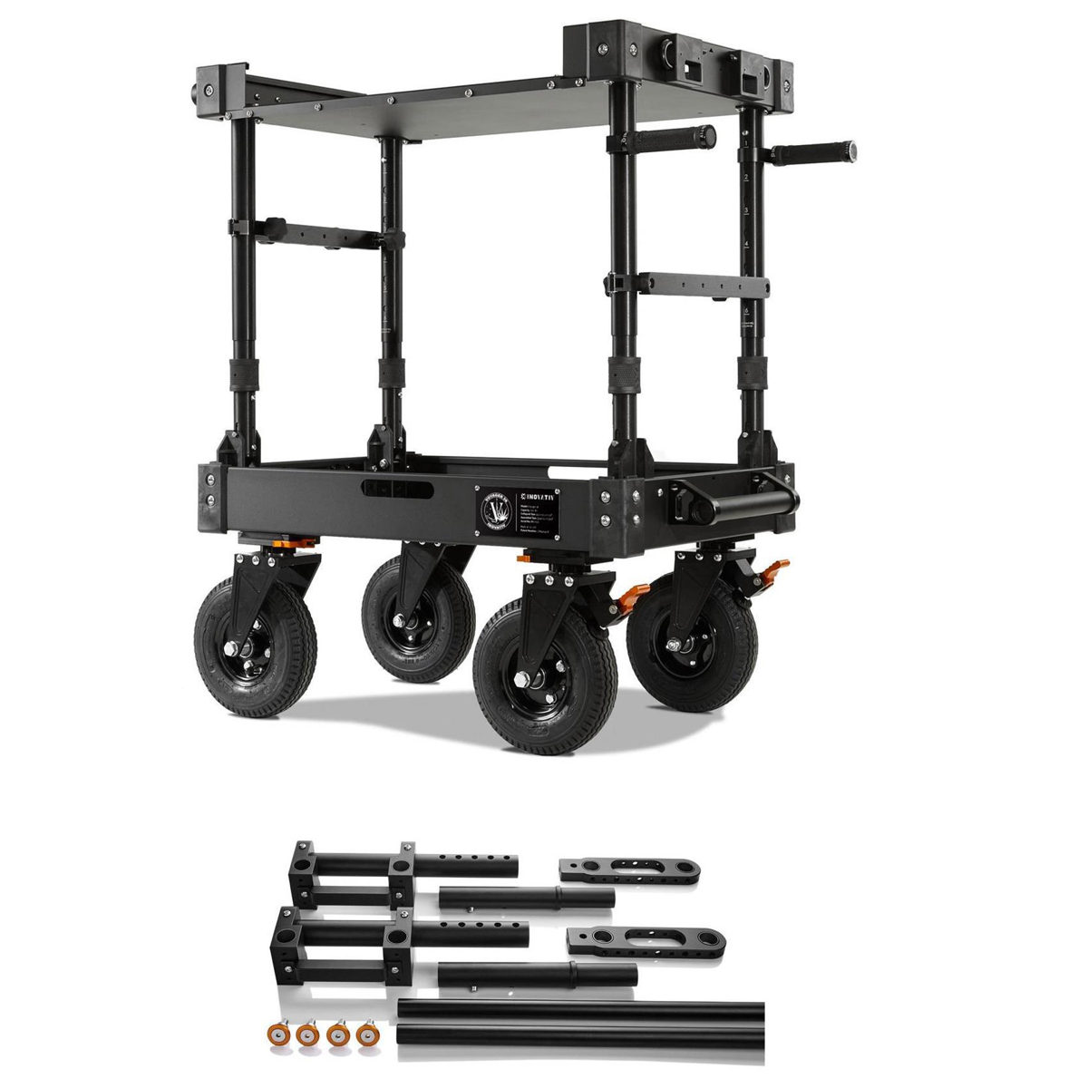 

Inovativ Voyager 30 EVO Equipment Cart with X-Top Keyboard Shelf, Bundle