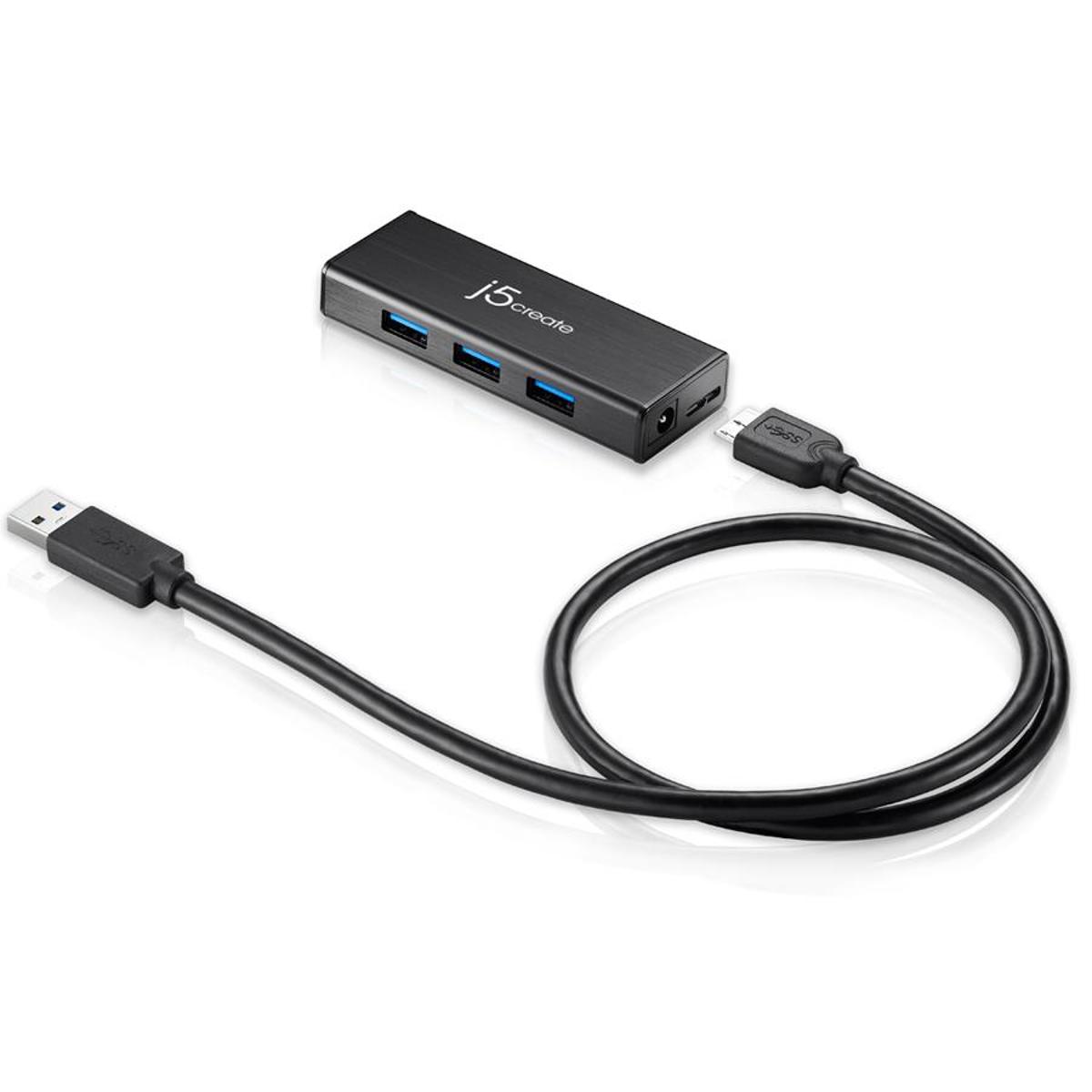 Image of J5 Create JUH340 USB 3.0 4-Port Mini Hub